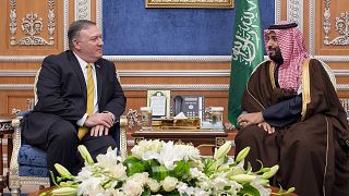 Image: US Secretary of State Mike Pompeo visits Saudi Arabia