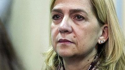 Cristina de Borbón absuelta, seis años de cárcel para su marido