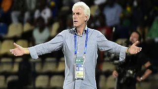 Cameroon's title winning coach Broos eyes South Africa job