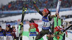 Dahlmeier gewinnt mit Biathlon-Staffel ihr viertes WM-Gold