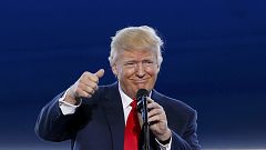 Trump umwirbt Boeing - Proteste halten an