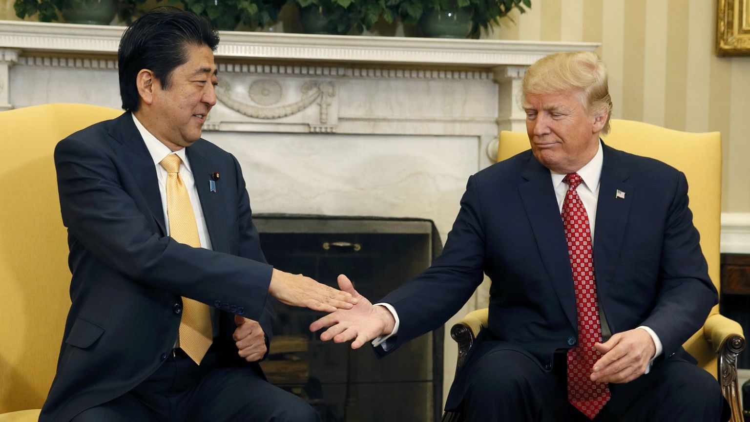 How does your handshake measure up to Trump's 'clasp and grab'?