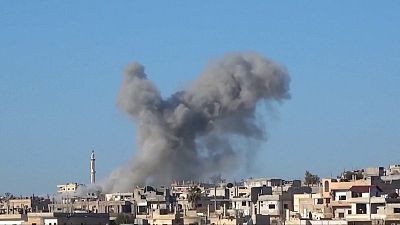 حملات جنگنده های روس به مواضع مخالفان بشار اسد در رقه و درعا