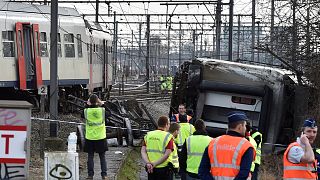 Accidente de tren en Bélgica: una persona ha muerto y hay decenas de heridos