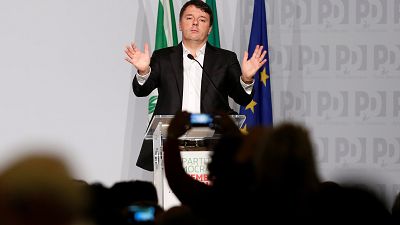 Former Italian PM Renzi steps down as Democratic Party leader