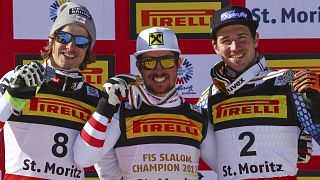 Marcel Hirscher gana su segundo oro en St. Moritz