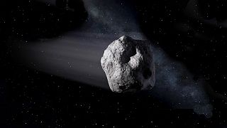 Image: Artist's concept of a near-Earth object.