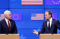 دونالد توسک: روی حمایت بدون ابهام آمریکا از اتحادیه اروپا حساب می کنیم