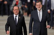 Espagne : Hollande et Rajoy unis contre les populismes en Europe