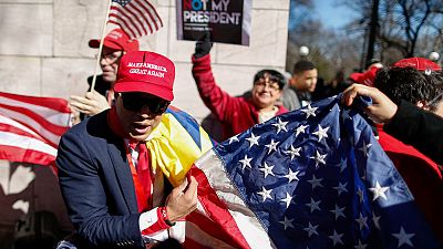 تظاهرات علیه دونالد ترامپ در «روز رئیس جمهور» در آمریکا