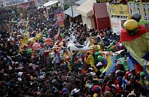 Haiti'de karnaval coşkusu
