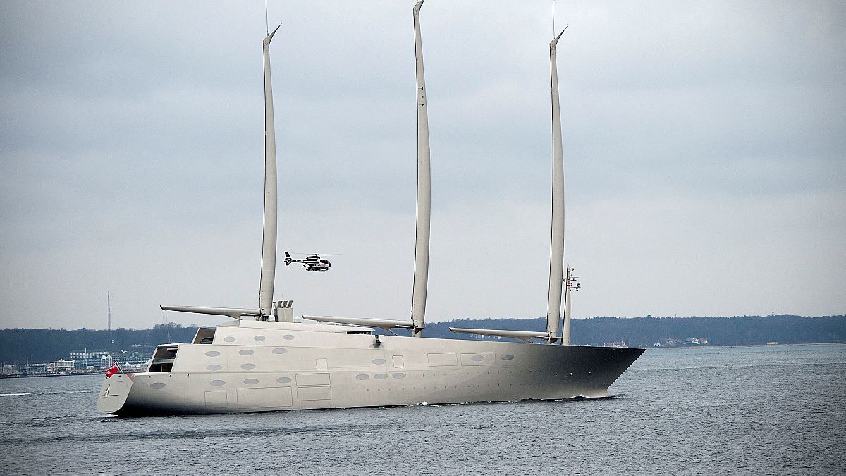 Russian super yacht impounded in Gibraltar