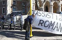 Les taxis italiens en grève contre les VTC
