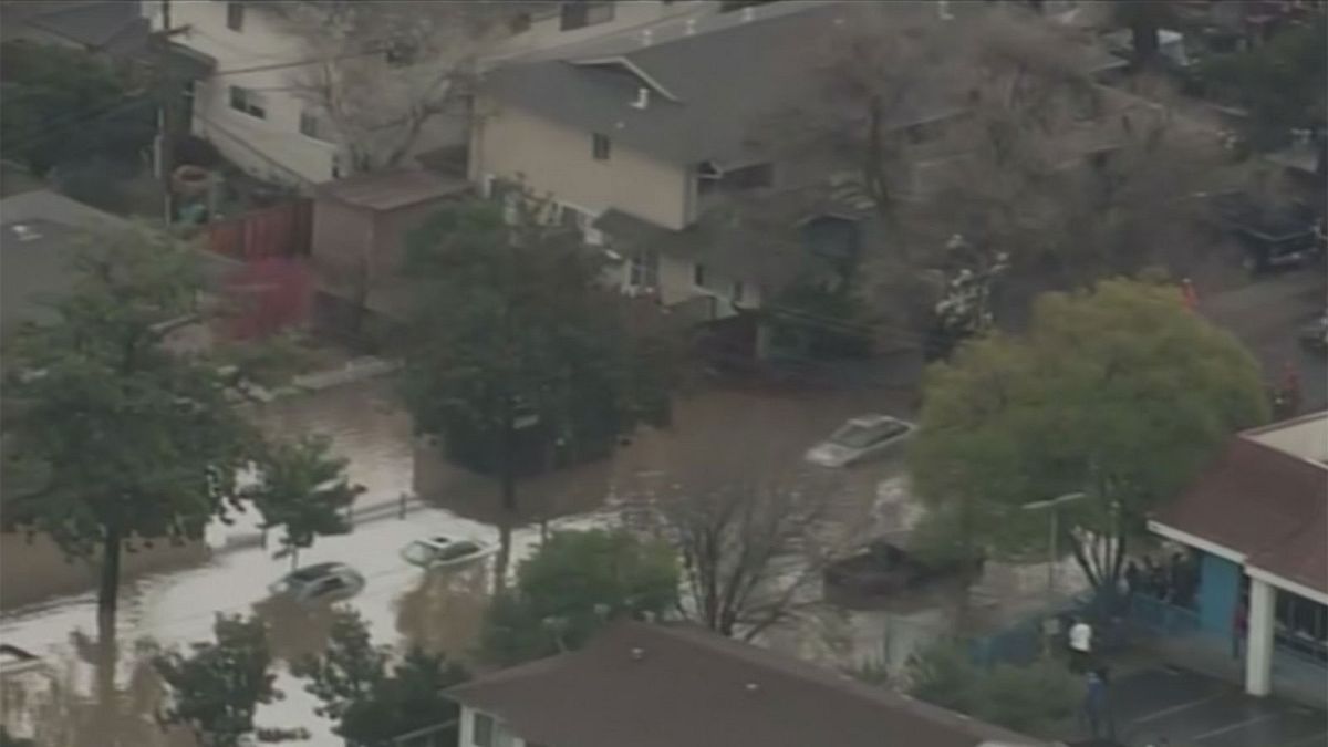 California'da sel felaketi: 200 kişi kurtarıldı