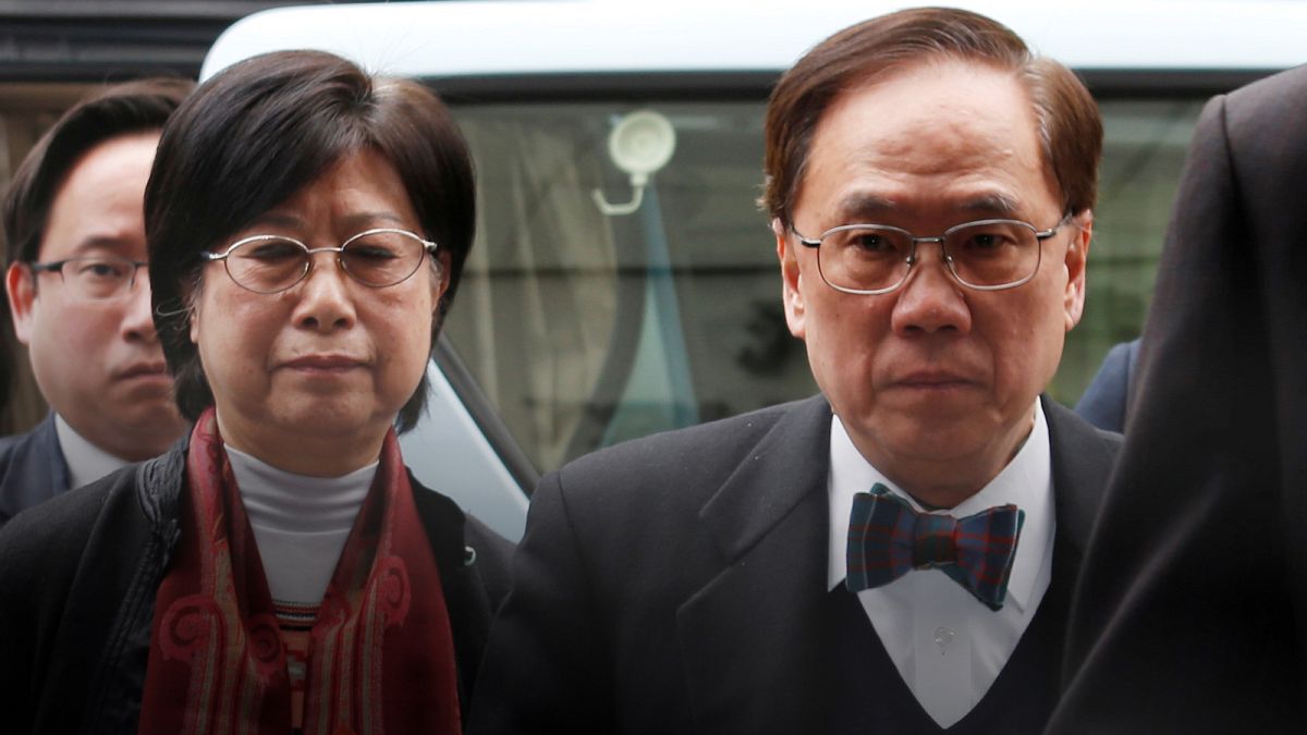 محکومیت رهبر پیشین هنگ کنگ به زندان