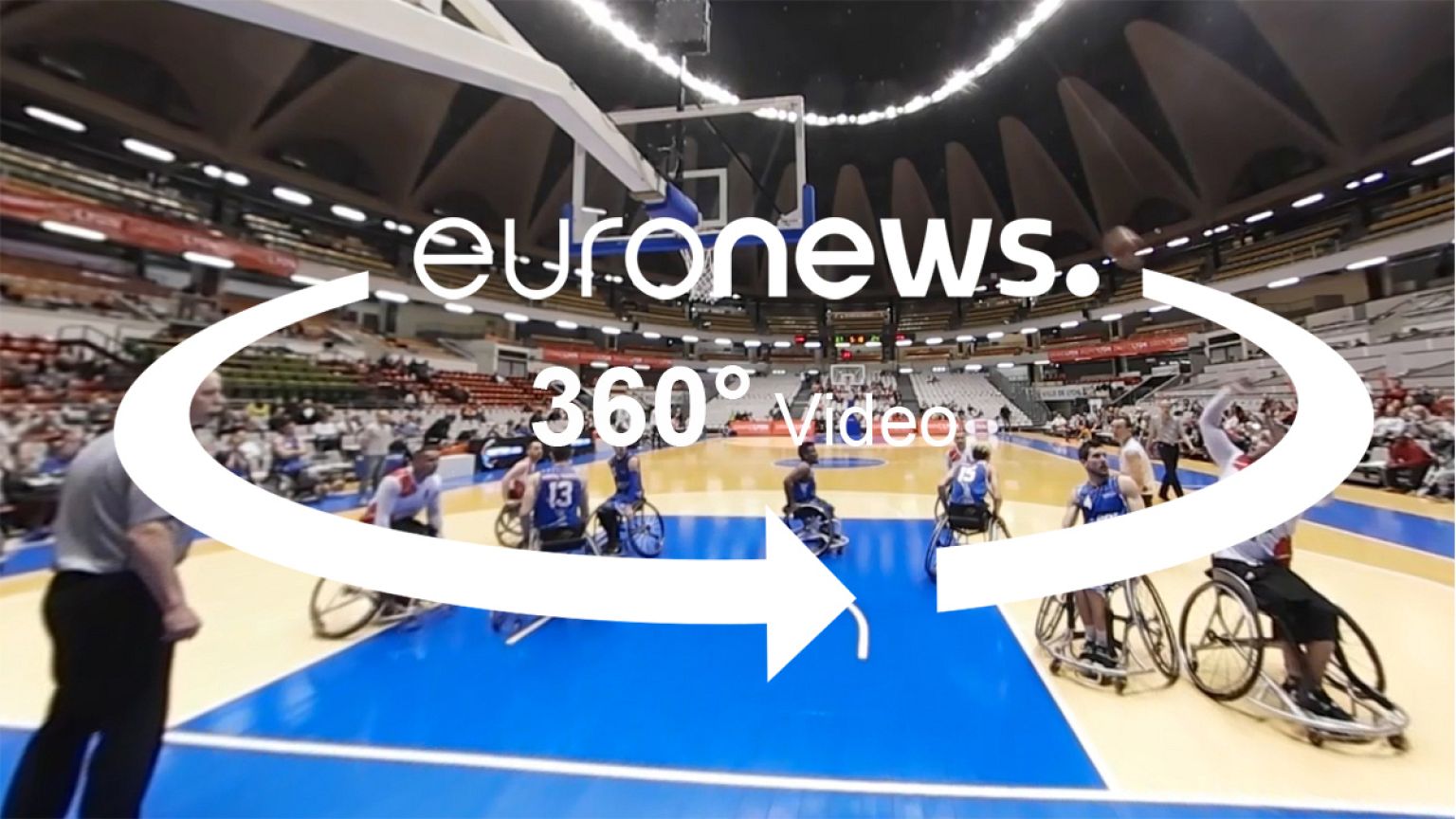 Tekerlekli sandalyede basketbolun heyecanını 360 derece yaşayın