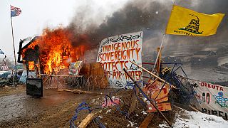 Dakota access pipeline protest draws to a close