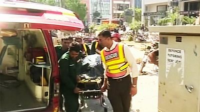 لاهور پاکستان؛ دستکم هشت کشته و بیست زخمی در انفجار بمب در یک مرکز خرید