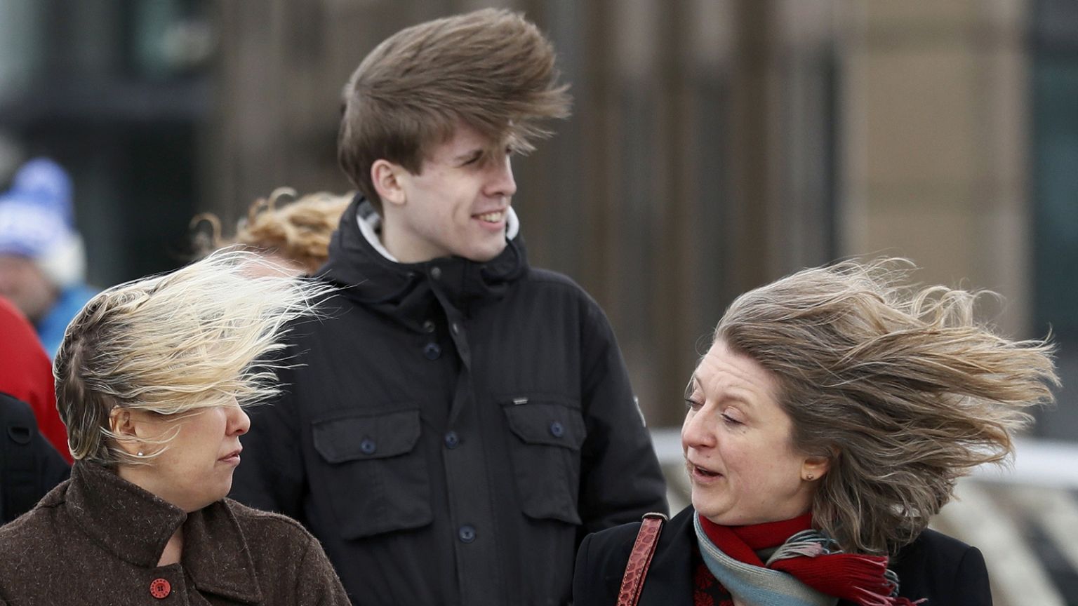 Storm Doris batters Britain