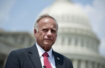 Image: Rep. Steve King outside of the Capitol in 2012.
