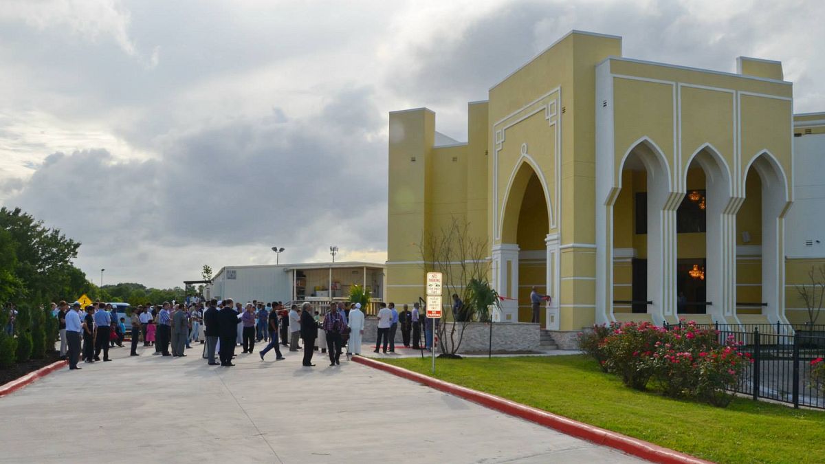 Image: The MAS Katy Center Mosque in Houston, Texas.