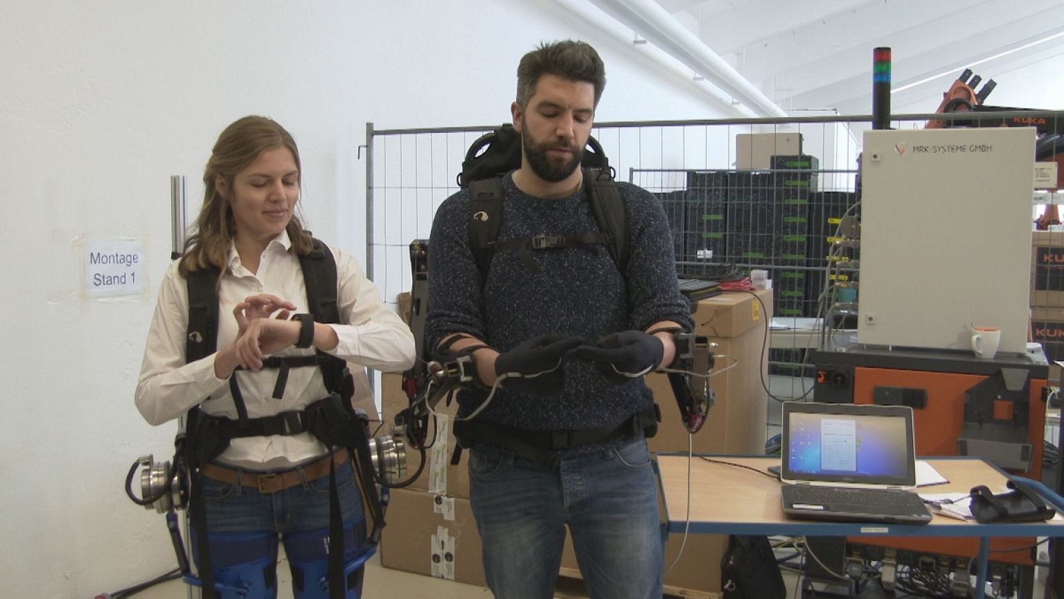 Takeaway: the body-enhancing exoskeleton