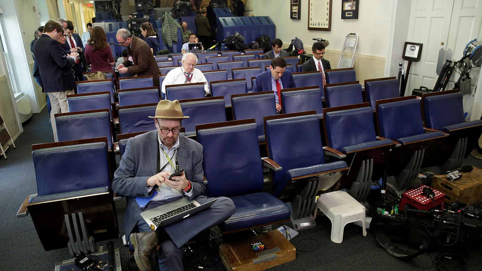 White House causes outrage by blocking reporters from briefing