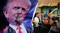 Palästinenser protestieren gegen Trump