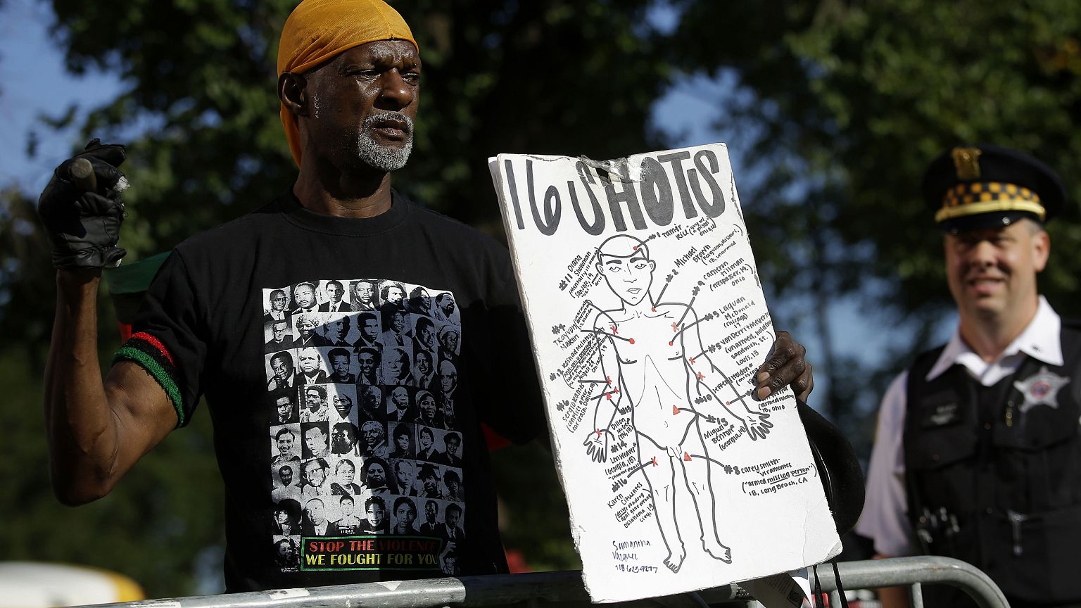 Image: Protest Murder Trial