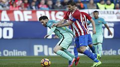 Messi hält Barcelona im Titelrennen - 2:1 Sieg bei Atlético Madrid