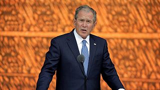 George W. Bush, portraitiste des soldats de la "guerre contre le terrorisme"