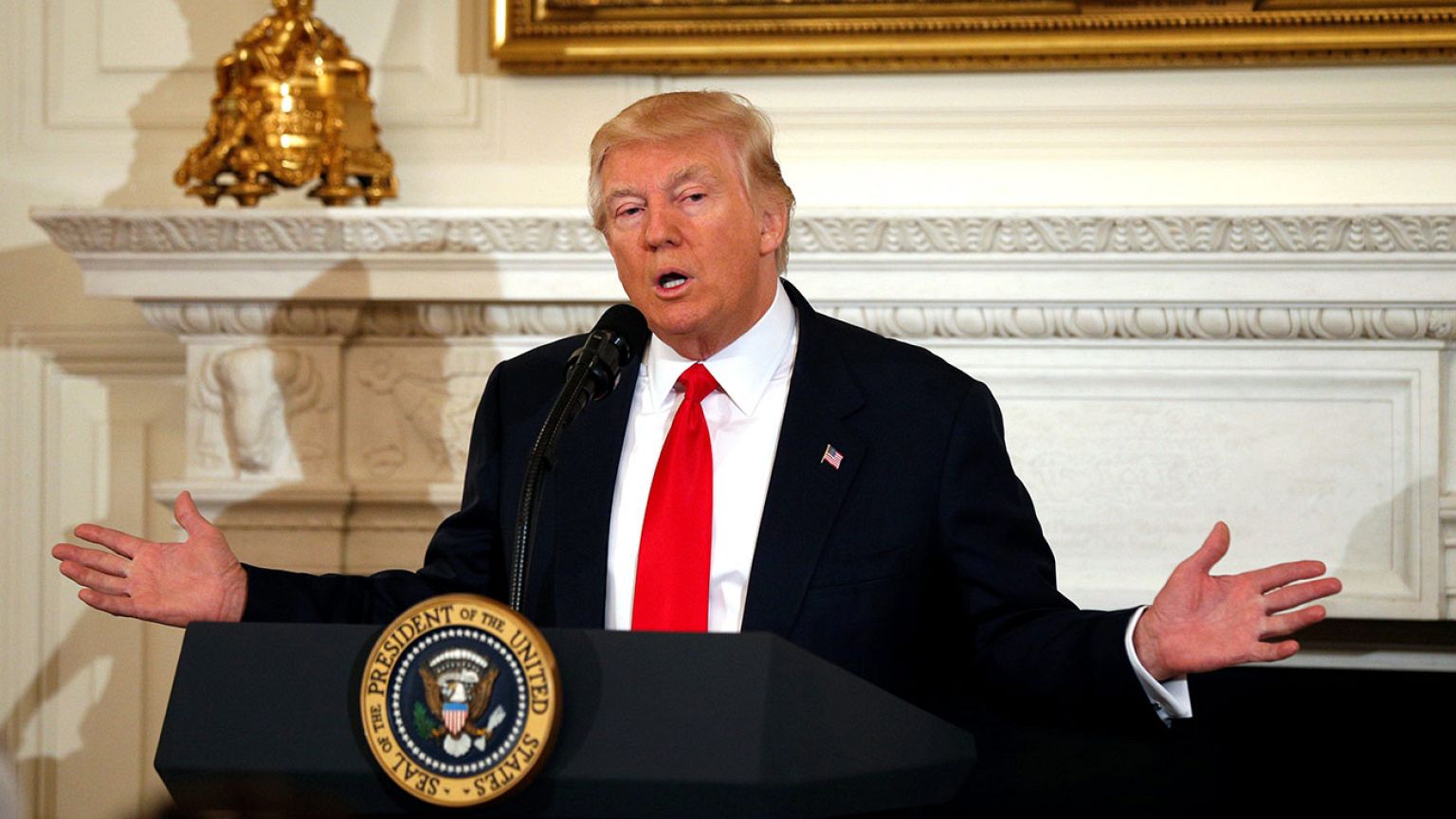 Trump anuncia un incremento histórico del gasto en Defensa