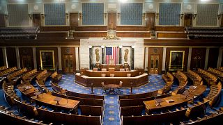 Image: House Of Representatives Allows Media Rare View Of House Chamber