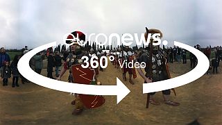 360° video: Re-enacting Rome in Spain