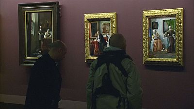 Vermeer y los maestros de la pintura de género en el Louvre de París