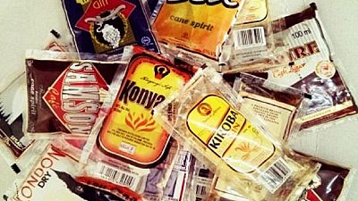 Tanzania bans alcohol in sachets to protect the youth and environment