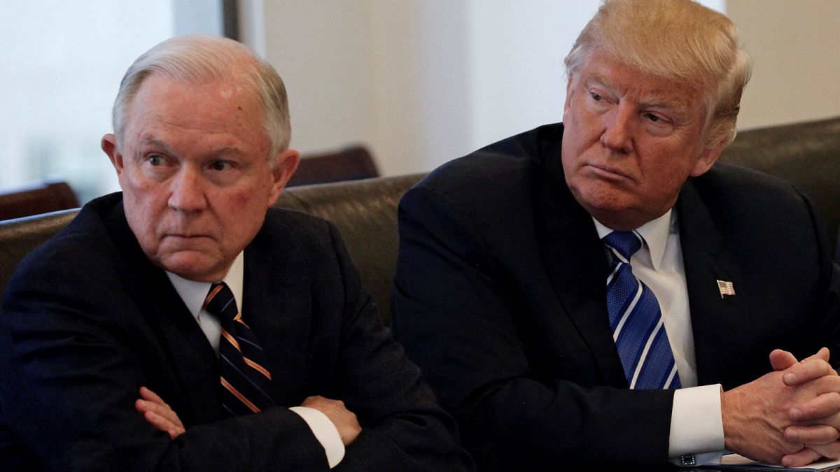 US Attorney General Jeff Sessions facing calls to quit over Russian contact allegations