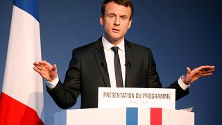 "Eu não sou um elemento de continuidade" com François Hollande, Emmanuel Macron