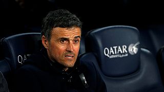 Luis Enrique says goodbye to Barcelona