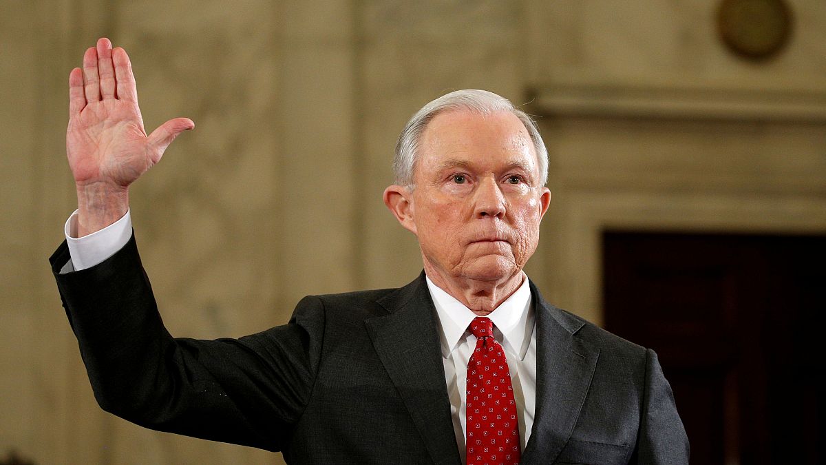 US Attorney General Jeff Sessions faces calls to quit over Russia links
