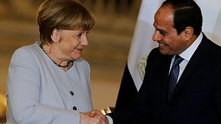 German Chancellor in Egypt to curb migrant flow