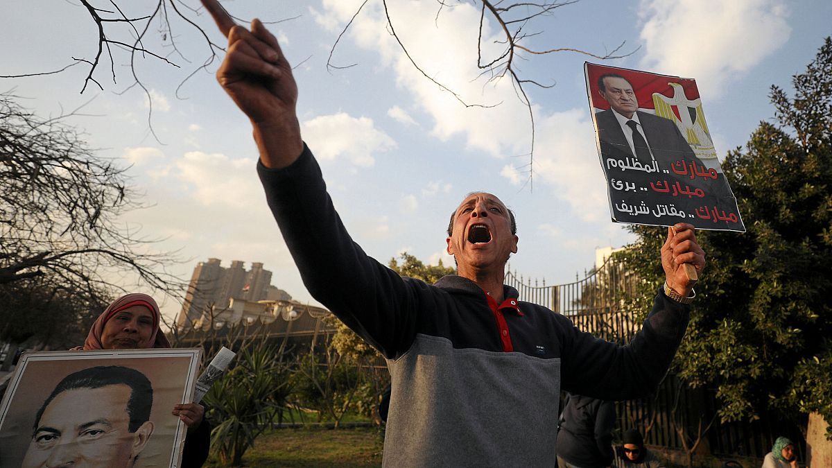 Egypt appeals court finds Mubarak not guilty over protester deaths