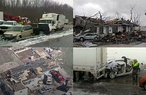 Série de tornados deixa rasto de morte e destruição nos EUA