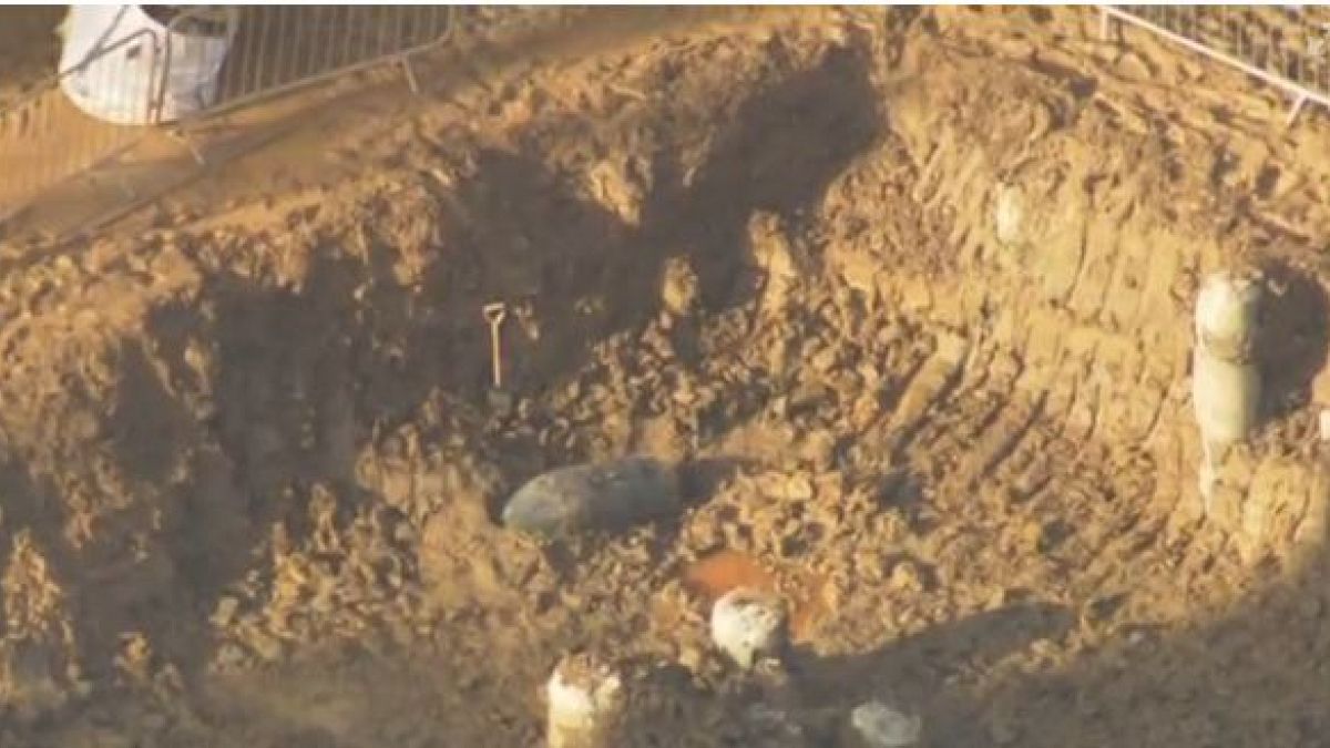 Londoners evacuated as quarter-ton WWII bomb found