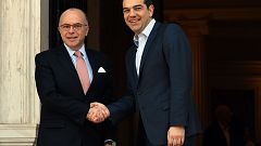 Τσίπρας σε Καζνέβ: «Η Ελλάδα θα βγει πιο δυνατή από την κρίση»