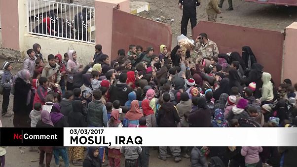 Mosul: civili in fuga per la salvezza Mosul: civili in fuga per la salvezza