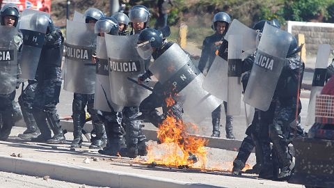 Demonstranten in Honduras erinnern an eine bekannte Umweltschützerin