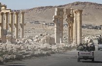 Le drapeau syrien flotte à nouveau sur la citadelle de Palmyre