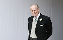 Image: Prince Philip, Duke of Edinburgh, at St. George's Chapel on October