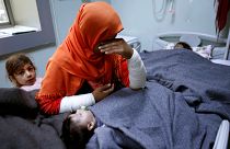 Iraque: Família de Mossul recebe tratamento por exposição a armas químicas